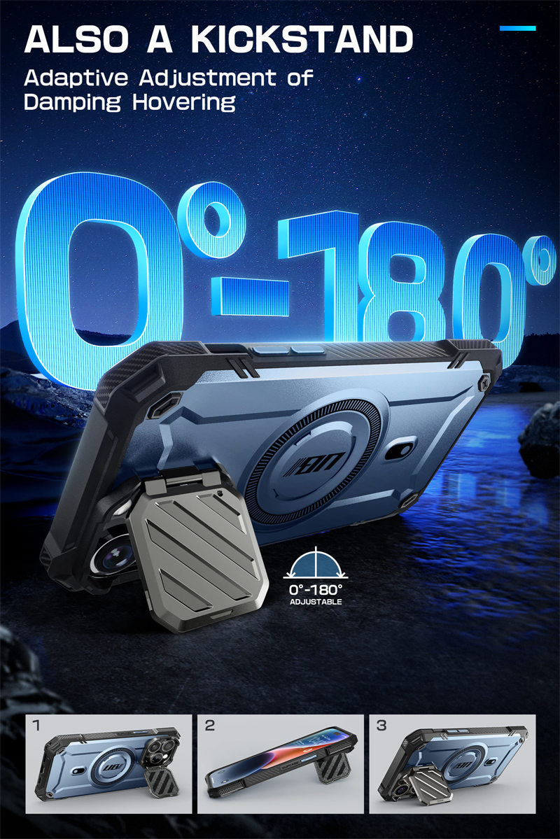 Full Body Rugged Case with Camera Cover & Built-in Kickstand For iPhone Pro Max - Premium Mobile Phone Cases from SUPCASE - Just $49! Shop now at Dressmycell.com Full Body Rugged Case with Camera Cover & Built-in Kickstand For iPhone Pro Max - Premium Mobile Phone Cases from SUPCASE - Just $49! Shop now at Dressmycell.com